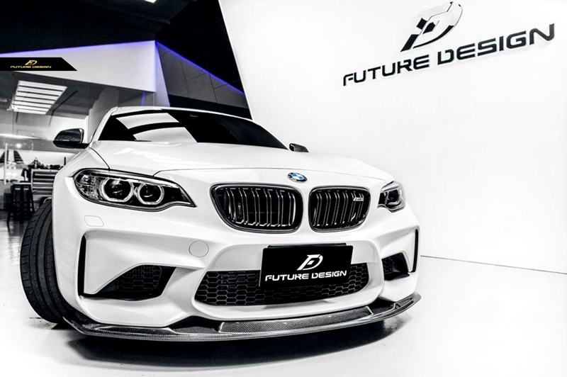 F87 M2 - MTC style Carbon Front Lip Spoiler 01